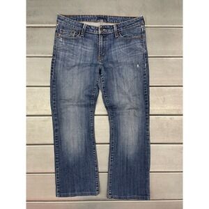 Levis Bootcut Jeans Womens 33x28 Blue Medium Wash Denim